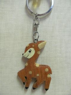 Obrázek z Přívěšek dřevo - srneček (6) 