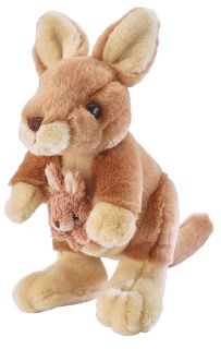 Obrázek z Klokan s mládětem plyš 27cm 