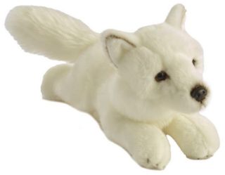 Obrázek z Liška polární ležící plyš 24cm (6) 