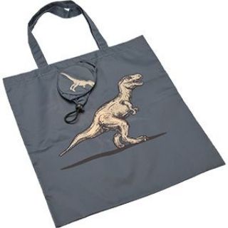 Obrázek z Nákupní taška skládací 40 x 41,5cm - t-rex 