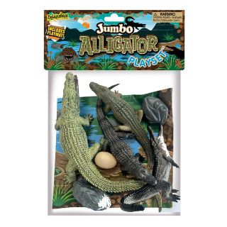 Obrázek z Krokodýli plast set v sáčku 33x21cm (12) 