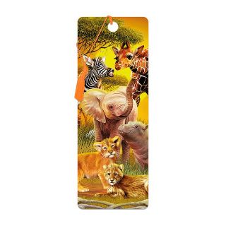 Obrázek z Záložka 3D 15,5x5,7cm - veselé safari (25) 