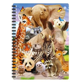Obrázek z Notes 3D 14x21cm - veselé safari (10) 