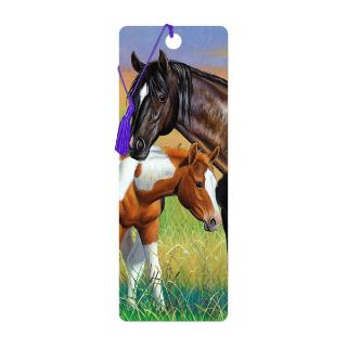 Obrázek z Záložka 3D 15,5x5,7cm - klisna s hříbětem (25) 