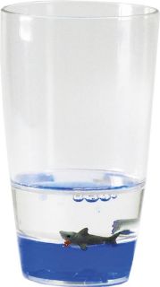Obrázek z Pohárek 250ml s tekutinou - žraloci (12) 