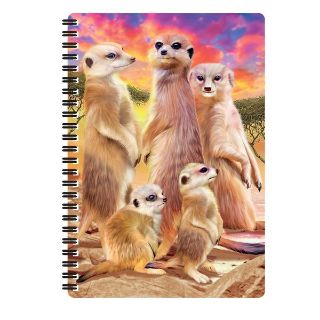 Obrázek z Notes 3D 14x21cm - surikaty (10) 