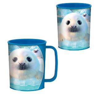 Obrázek z Hrnek 3D plast - tuleň, 300ml (5) 