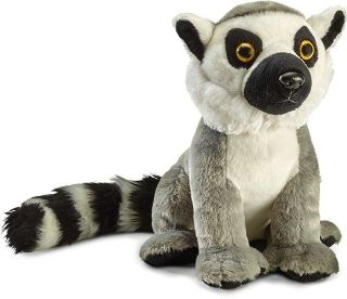 Obrázek z Lemur sedící plyš 25cm(6ks/bal) 