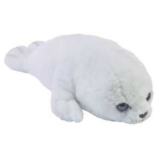 Obrázek z Tuleň bílý plyš 30cm 