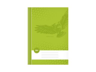 Obrázek z Školní sešit A5 564 zelený, sova 