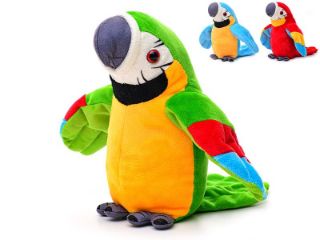Obrázek z Papoušek plyš 21cm, 3dr 