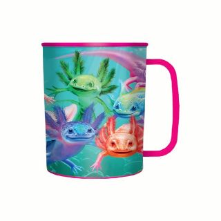 Obrázek z Hrnek 3D plast - axolotl, 300ml (5) 