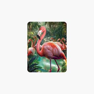 Obrázek z Magnet 3D 7x9cm - plameňák (25) 