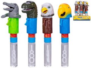 Obrázek z Bublifuk se zvířátkem otevírající pusu 23cm, 4dr (12) 