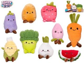 Obrázek z Ovoce a zelenina plyš 12-14cm, 9dr (9) 