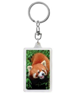 Obrázek z Klíčenka 3D 3,6x5,6cm - panda červená (12) 